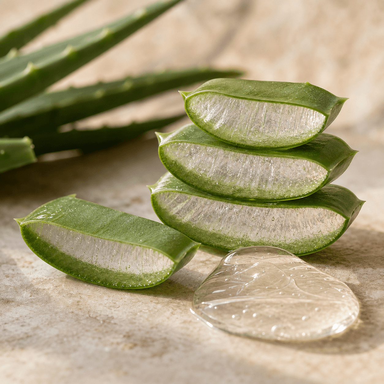 Aloe Barbadensis Leaf Juice ingredient photo for PHORIA topical formulas