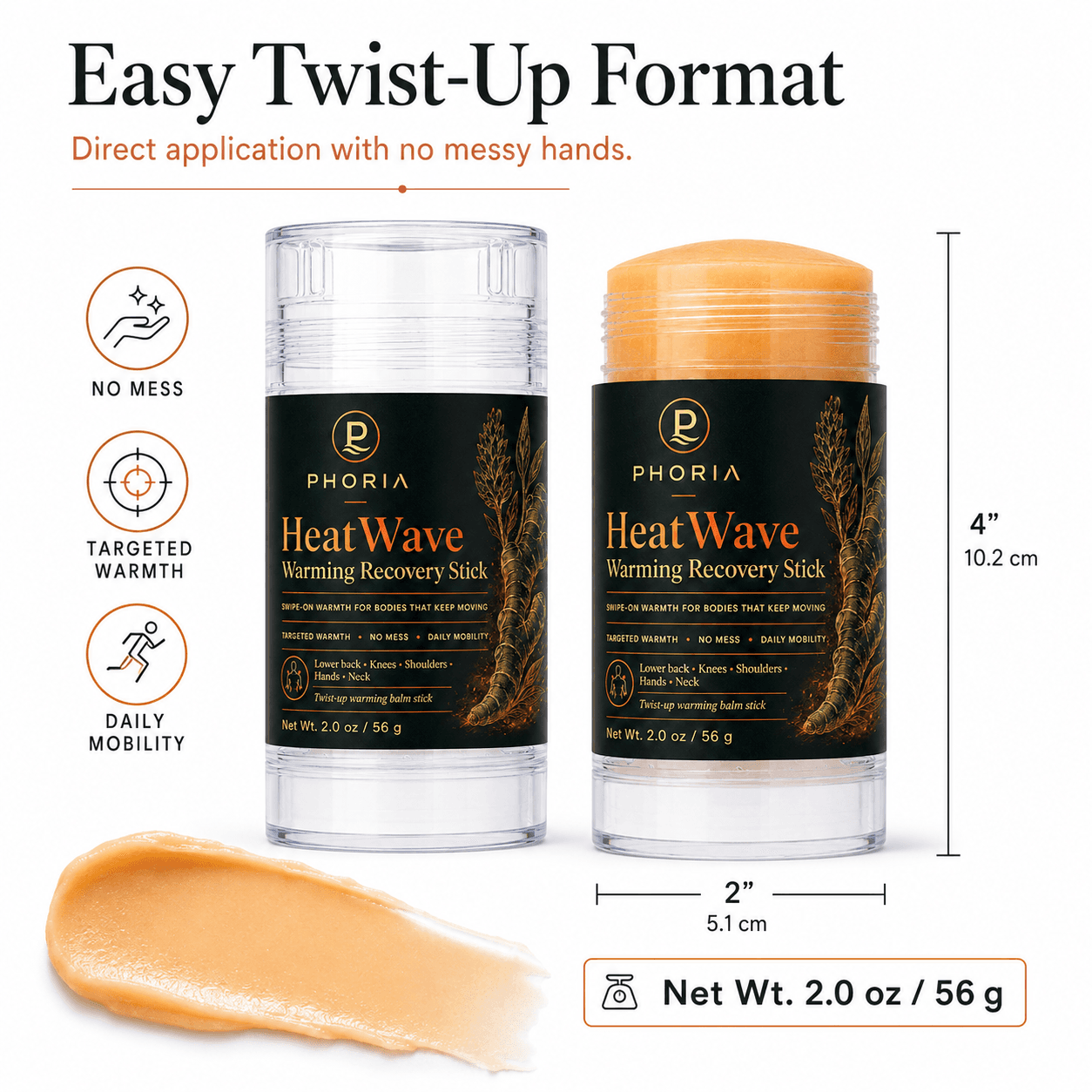 HeatWave Warming Recovery Stick