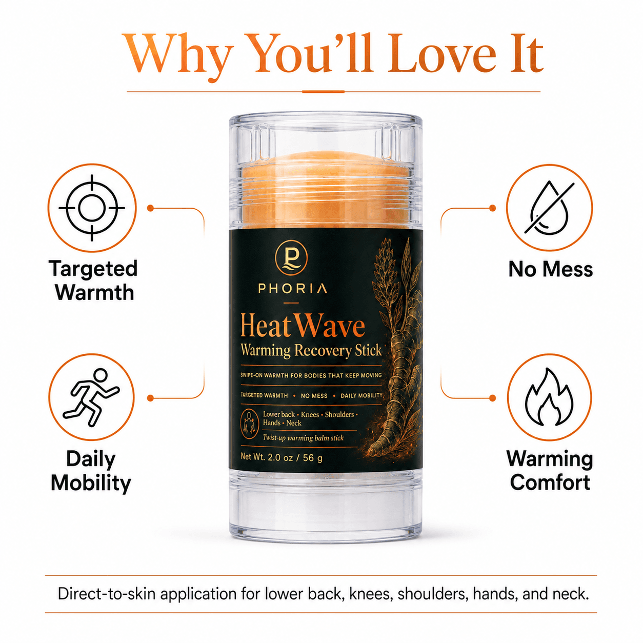 HeatWave Warming Recovery Stick