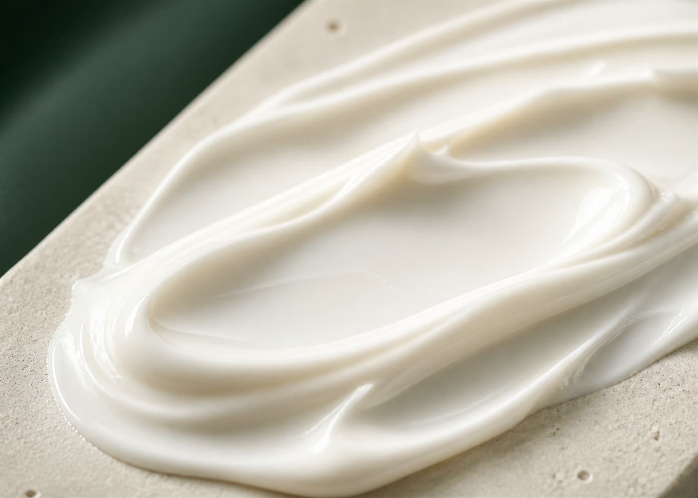 Cream texture representing Phoria clean-feeling topical formulas