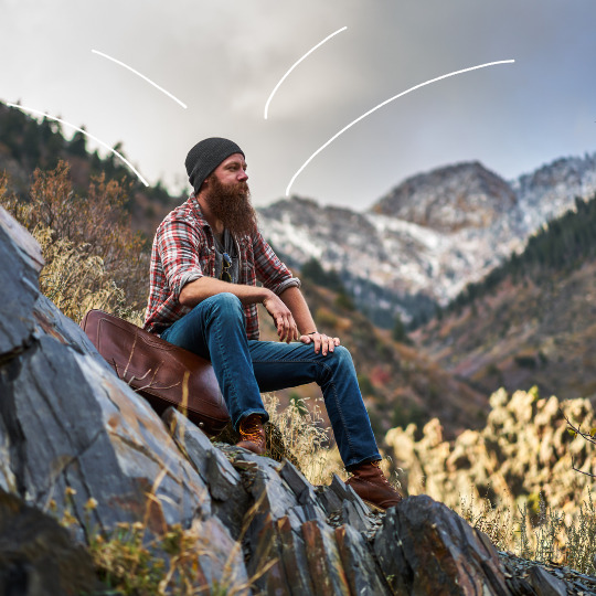 About Phoria: Photo of CEO in Colorado Mountains