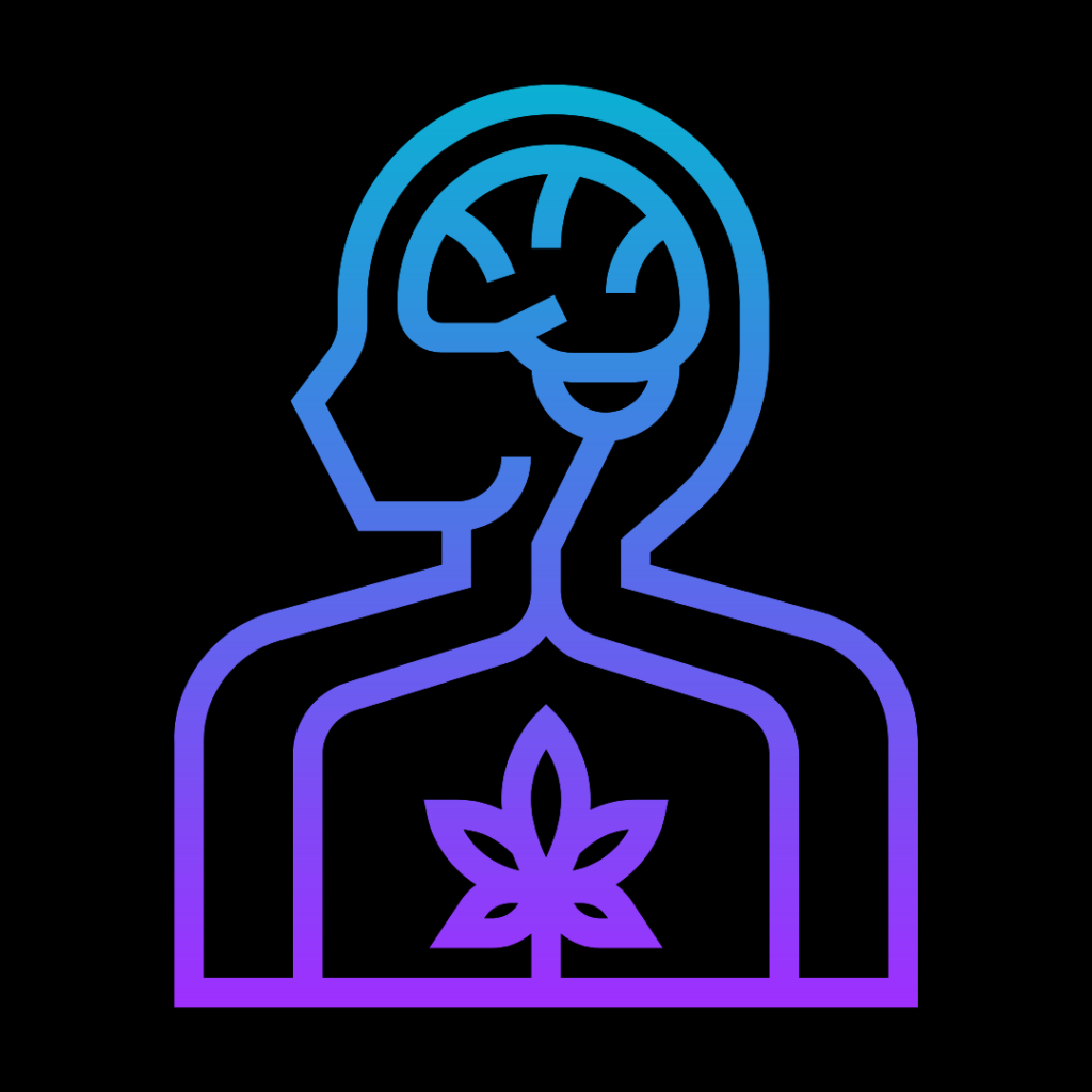 Endocannabinoid System Icon Graphic