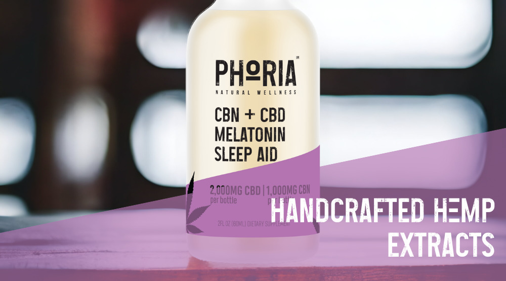 Handcrafted CBD Tinctures by Phoria