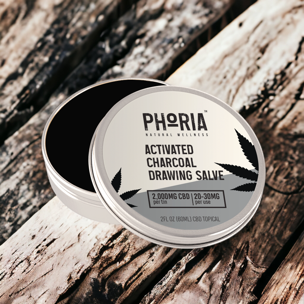 Activated Charcoal CBD Drawing Salve